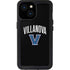Villanova University V Black iPhone 15 Waterproof Case